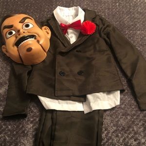 Child 4-6 Goosebumps Slappy Halloween Costume